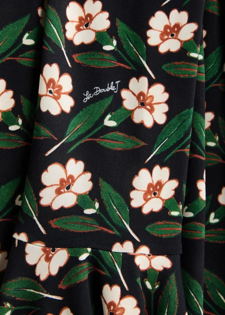 LA DOUBLE J Alba floral-print stretch-jersey maxi dress  5