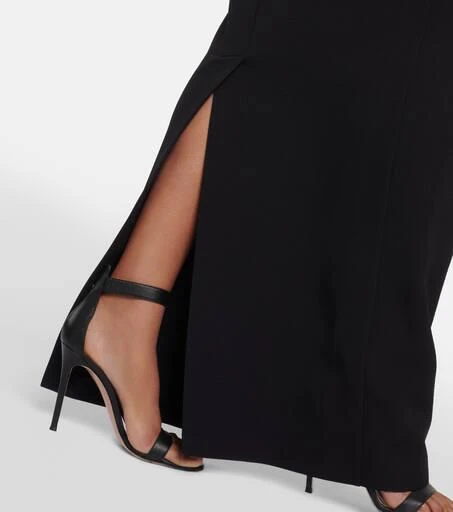 Safiyaa Maelys crêpe gown 5