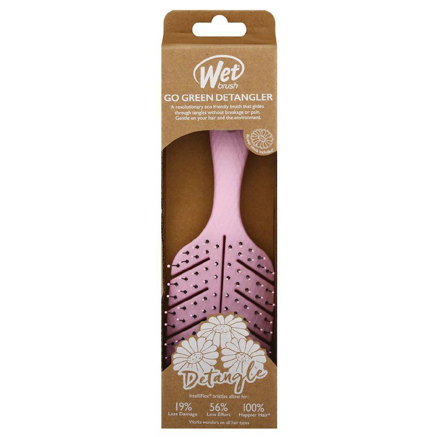 Wet Brush Go Green Detangler Brush Pink