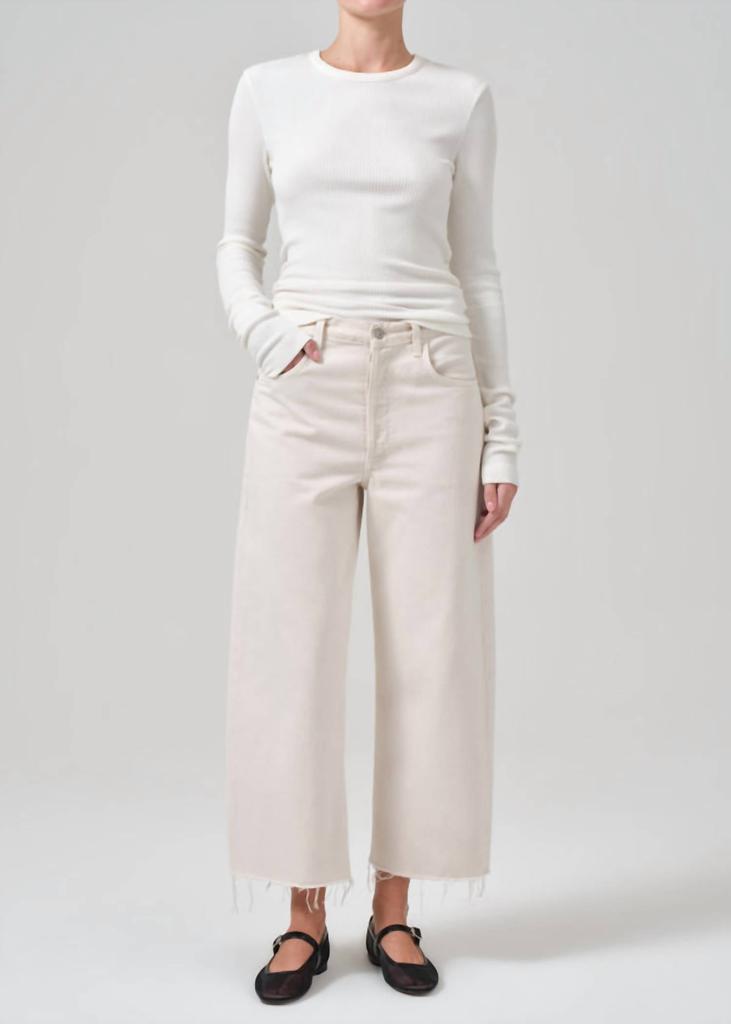 Citizens of Humanity Citizens Of Humanity - Ayla Raw Hem Crop Jeans