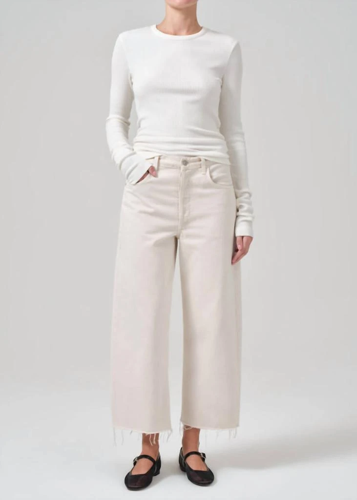 Citizens of Humanity Citizens Of Humanity - Ayla Raw Hem Crop Jeans 1