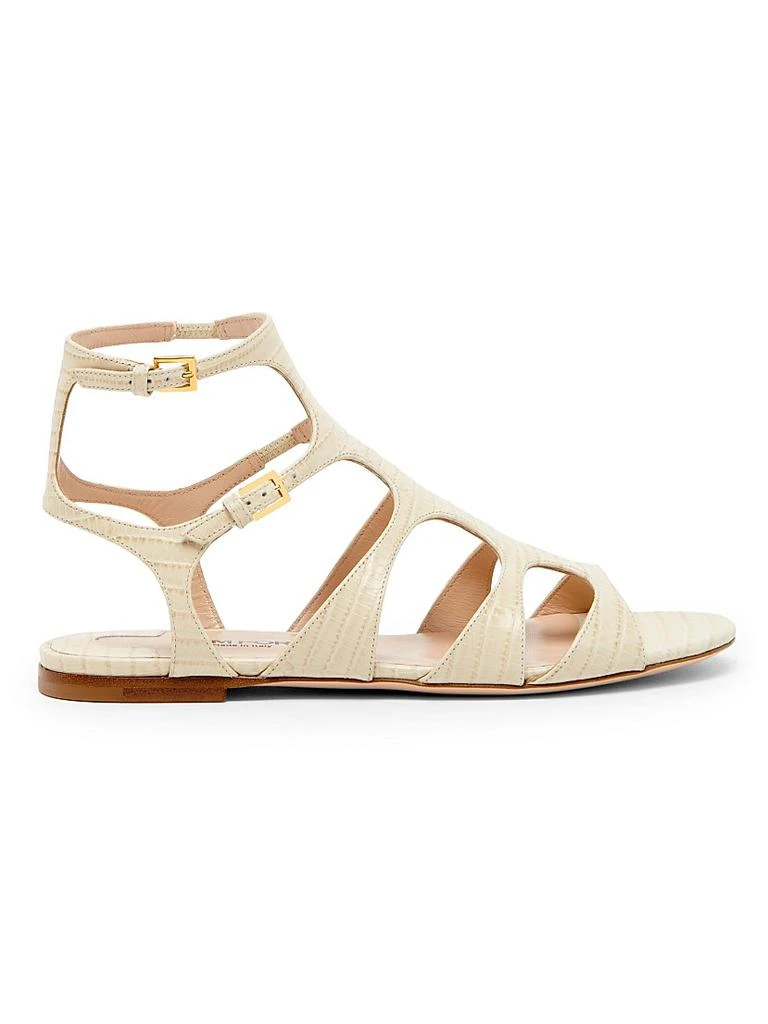 Tom Ford Tejus Printed Leather Sandals 1