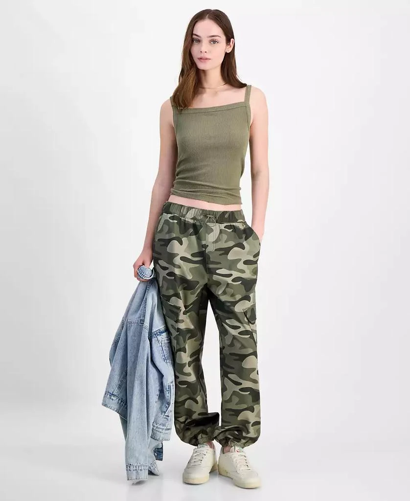 Vanilla Star Juniors' Camouflage Cargo Jogger Pants 2