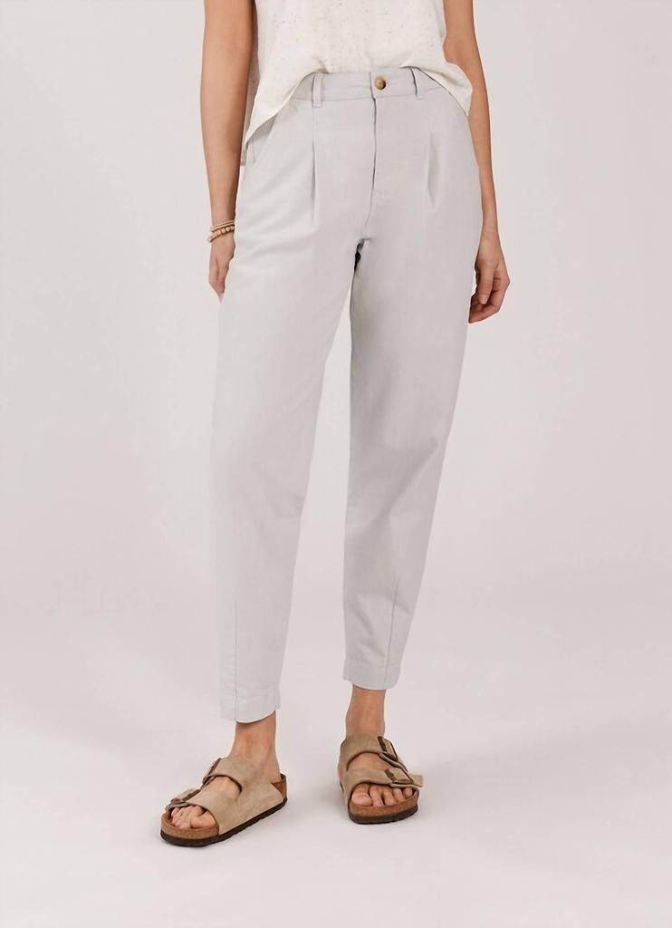 Something Navy Something Navy - Leighton Pleated Denim Pants