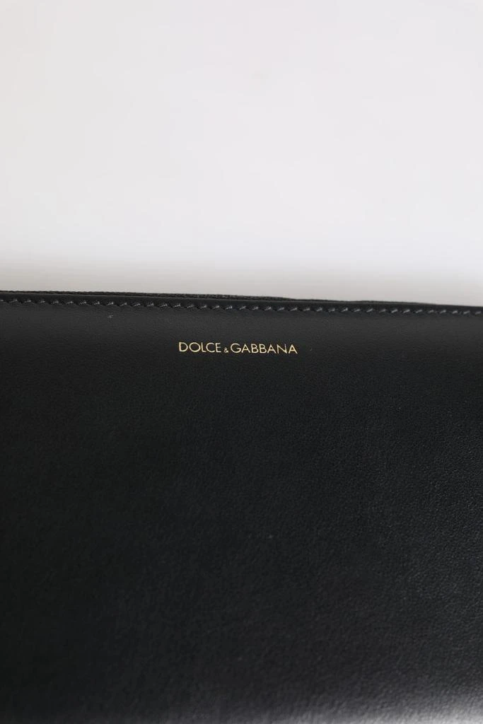 Dolce & Gabbana blue Exotic Leather Embossed Continental Men's Wallet (Pre-Owned) 5