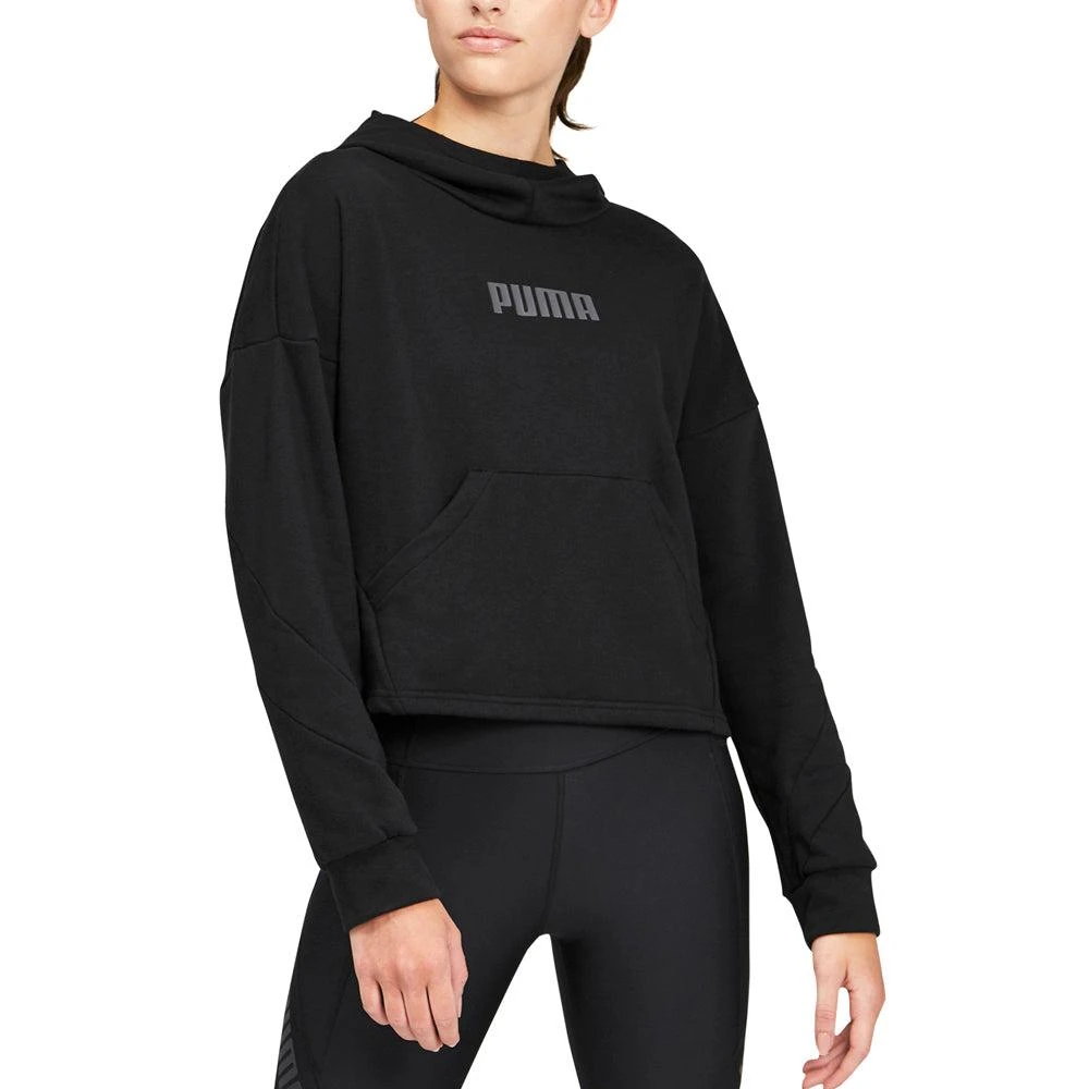 Puma Train Logo French Terry Pullover Hoodie 1