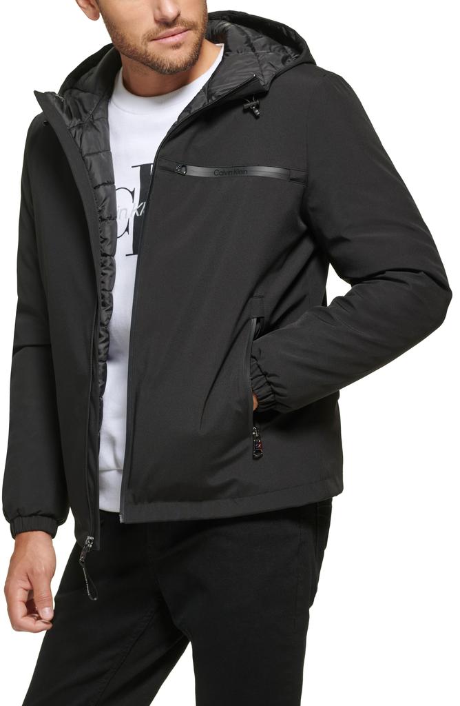 Calvin klein water resistant jacket sale