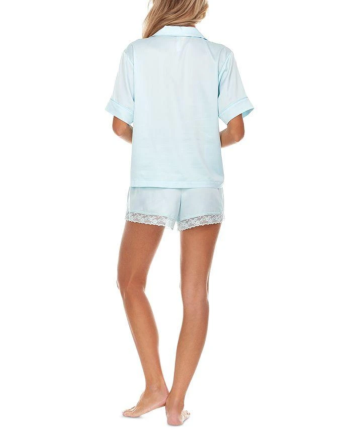 Flora Nikrooz Selena Satin Short Pajama Set 3
