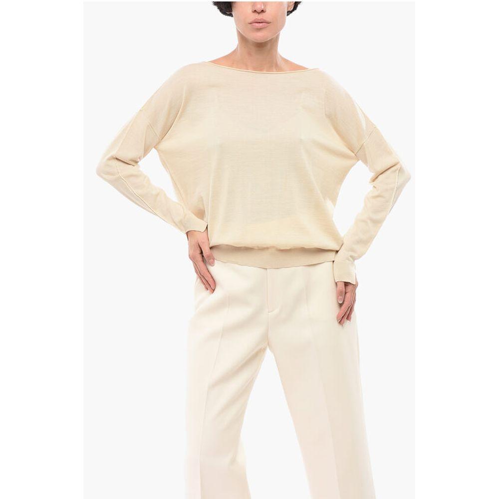 ROBERTO COLLINA Roberto Collina Solid Color Merino Wool Women's Sweater