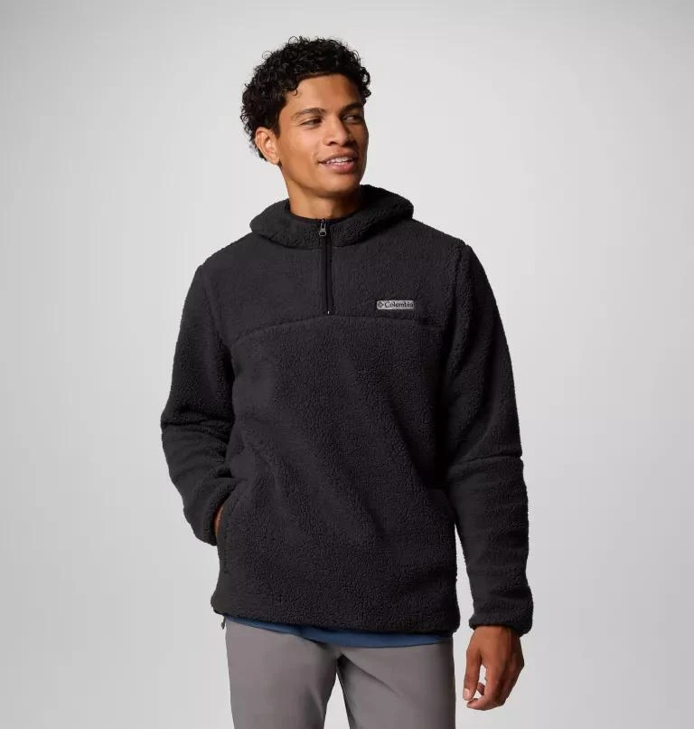 Columbia Columbia Men's Rugged Ridge  III Sherpa Pullover Hoodie- 1