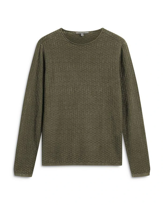John Varvatos Riley Textured Crewneck Sweater 6