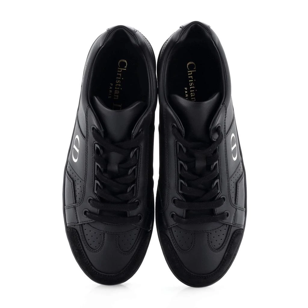 Dior Logo Low-Top Sneakers Leather with Suede 2