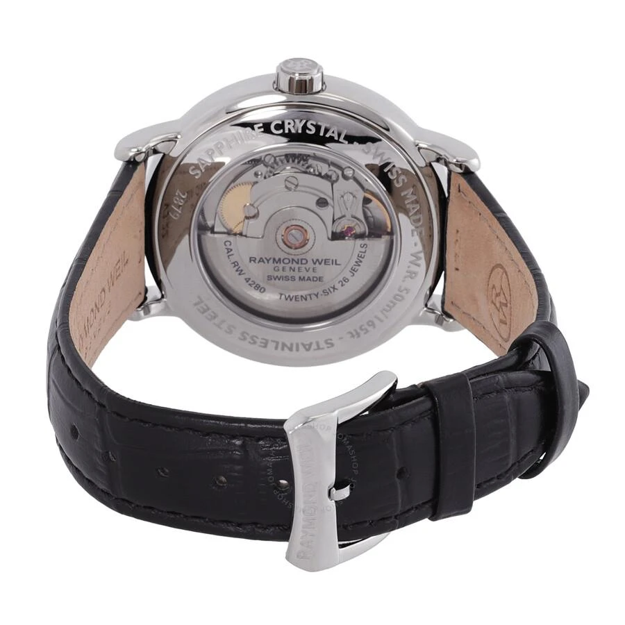 Raymond Weil Maestro Automatic Moon Phase Grey Dial Men's Watch 2879-STC-60001 3