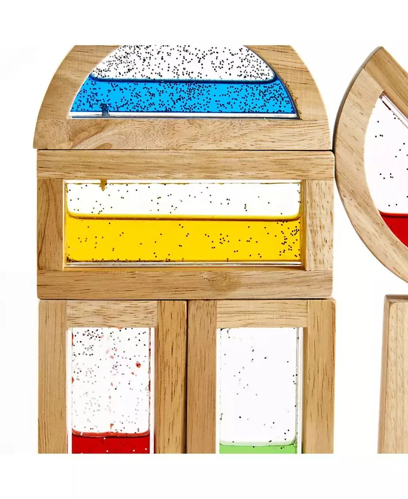 Guidecraft, Inc Guidecraft Rainbow Blocks - Shimmering Water 3