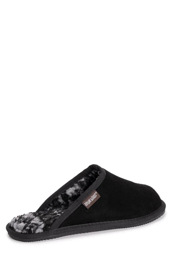 MUK LUKS Dave Faux Shearling Lined Suede Slipper 2