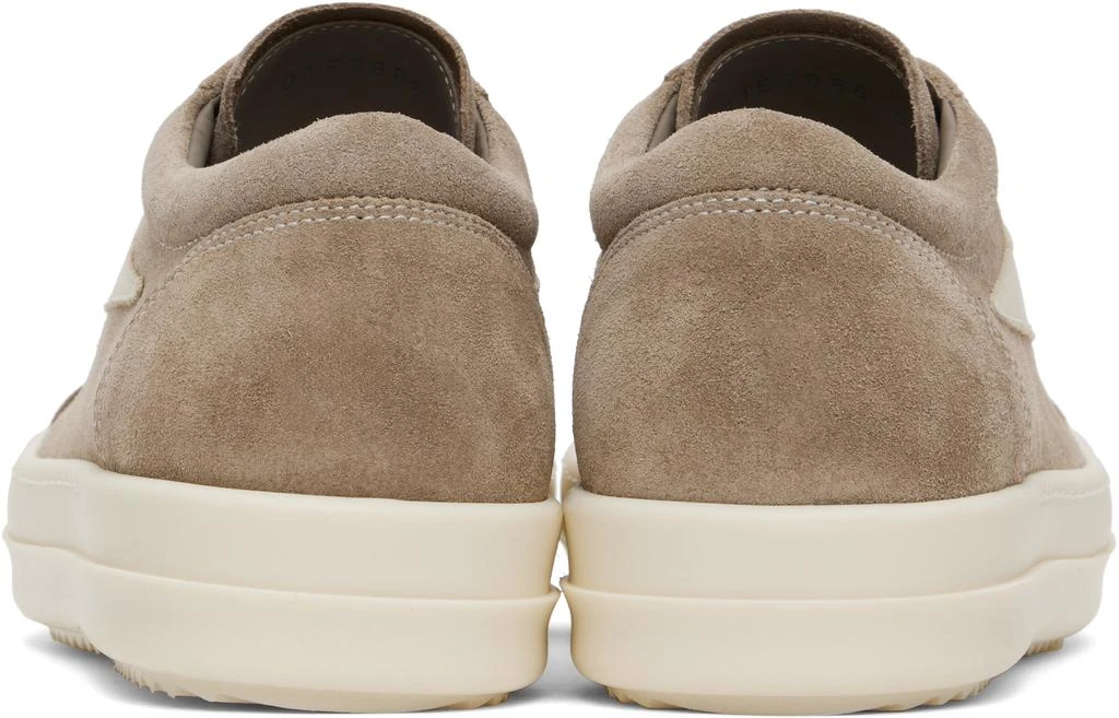 Rick Owens Taupe Hollywood Vintage Sneakers 2