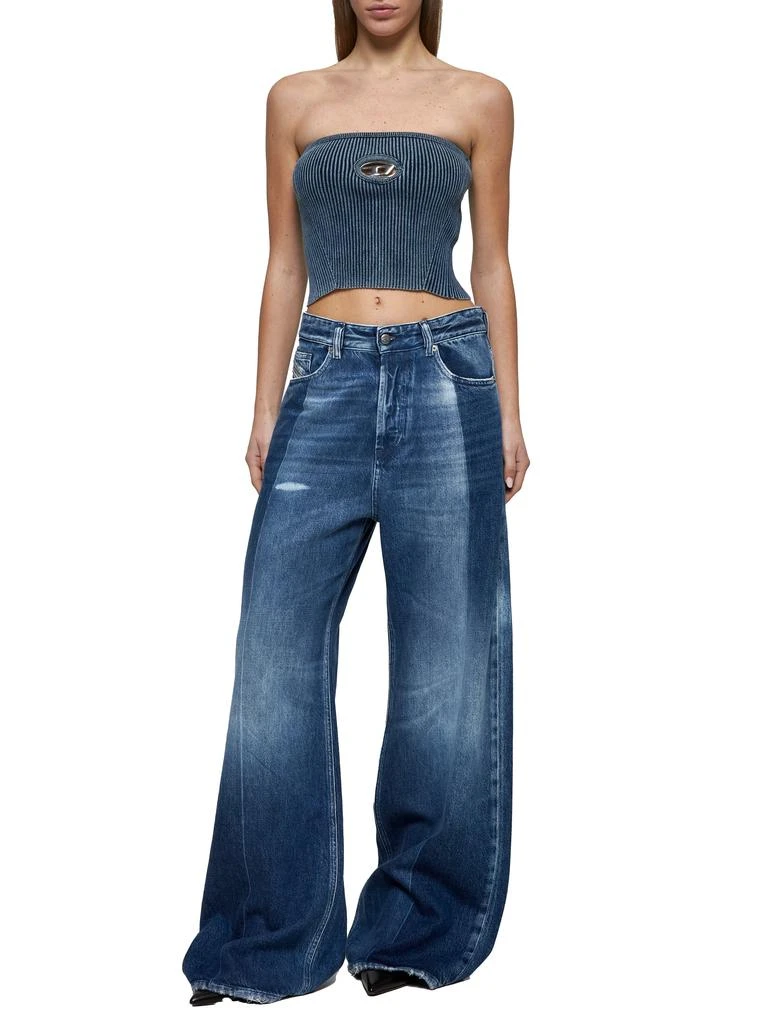 Diesel DIESEL | Blue M-Clarksvillex-C bandeau top | Women | S 2