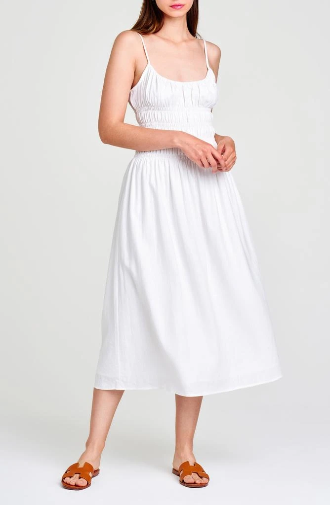nordstrom white linen dress Linen White Dresses