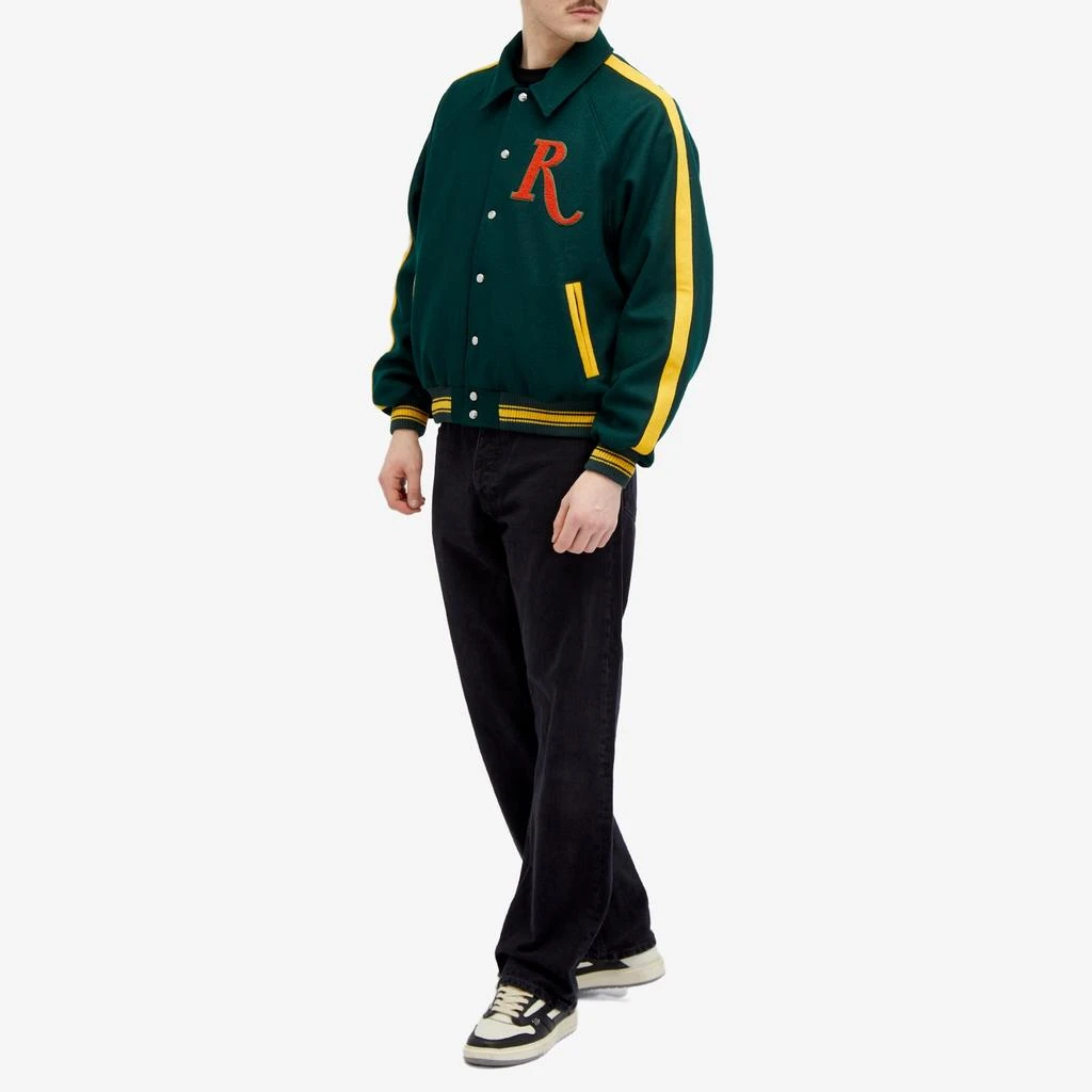 Rhude Rhude Raglan Varsity Jacket 4