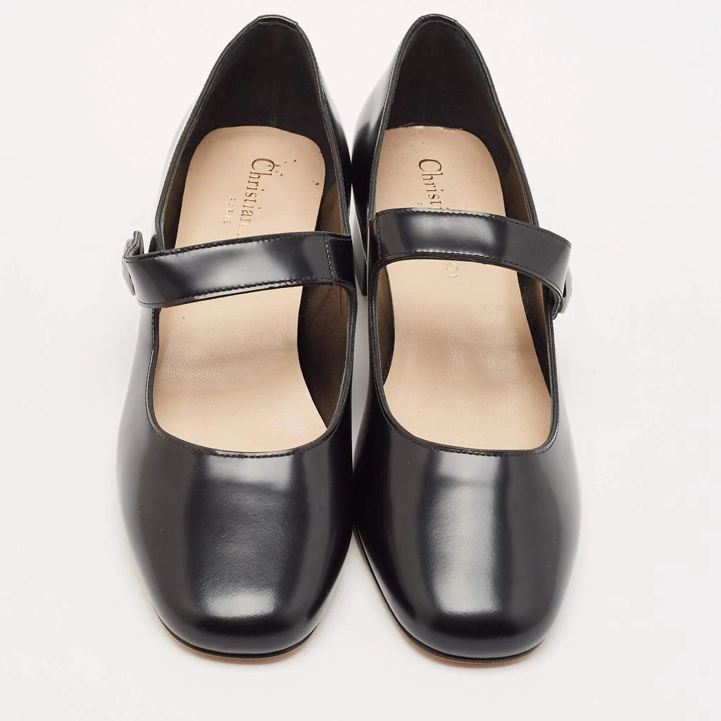 Dior Dior Black Leather D-Doll Mary Jane Pumps Size 36.5 3