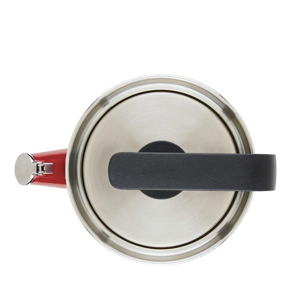 KitchenAid Enameled Steel Induction 2 Qt Whistling Tea Kettle 6