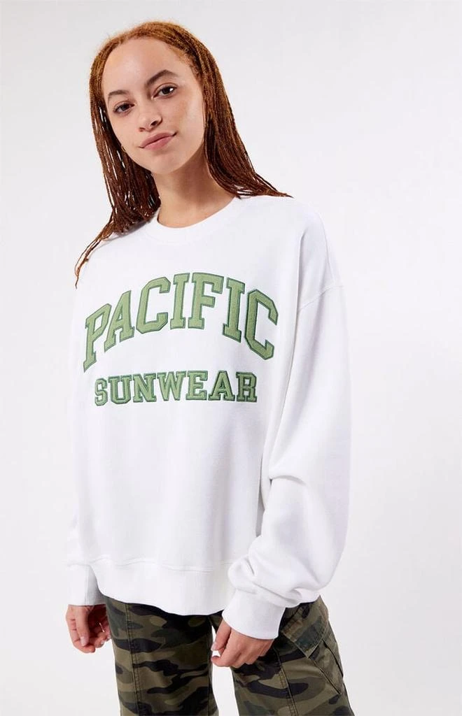 PacSun Pacific Sunwear Arch Crew Neck Sweatshirt 1