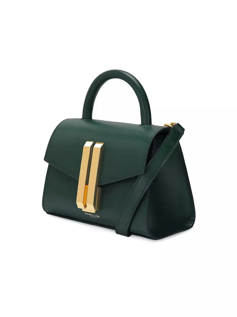 Demellier Nano Montreal Leather Top-Handle Bag 2