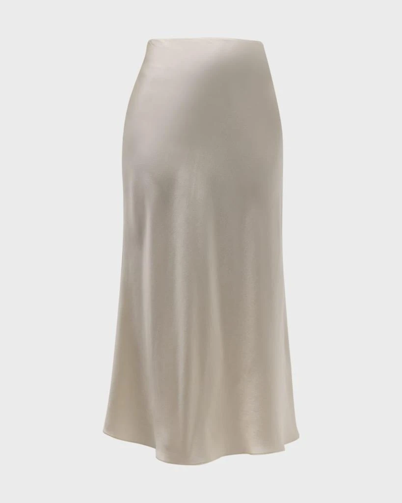 Sablyn Silk Midi Skirt 1