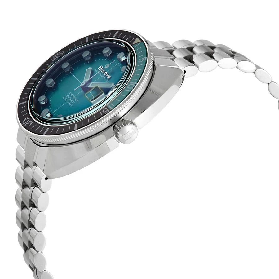 Bulova Special Edition Oceanographer Automatic Green Dial Men's Watch 96B322 2