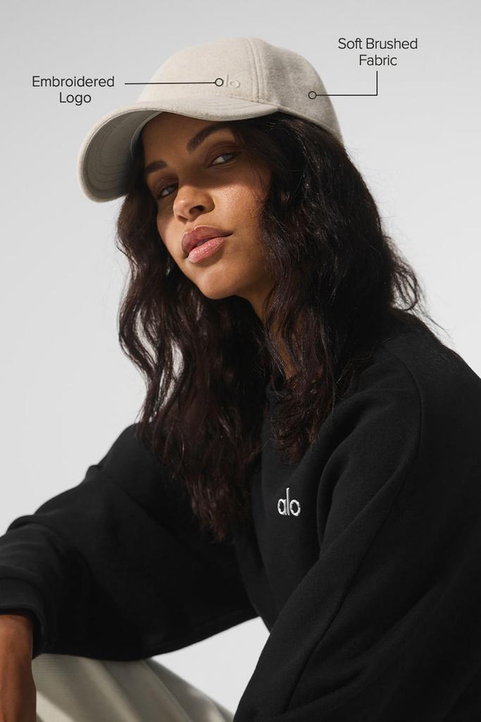 Alo Prestige Off-Duty Cap - Cream Heather