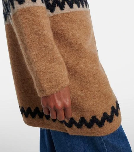 Max Mara Moscova mohair and wool-blend cardigan 5