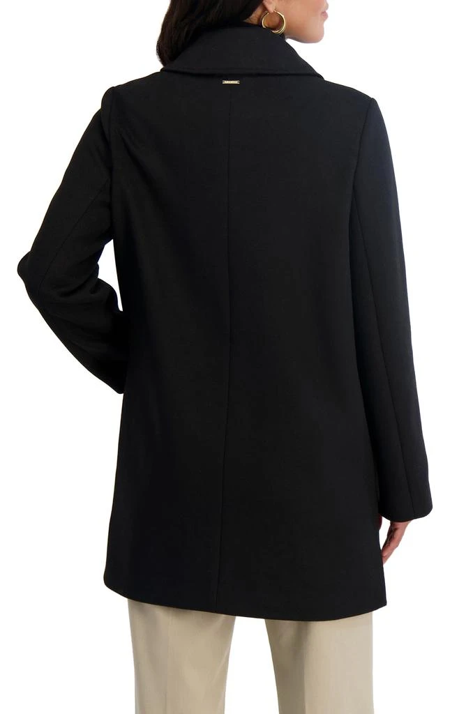 Tahari Paula Single Breasted Wool Bend Coat 2
