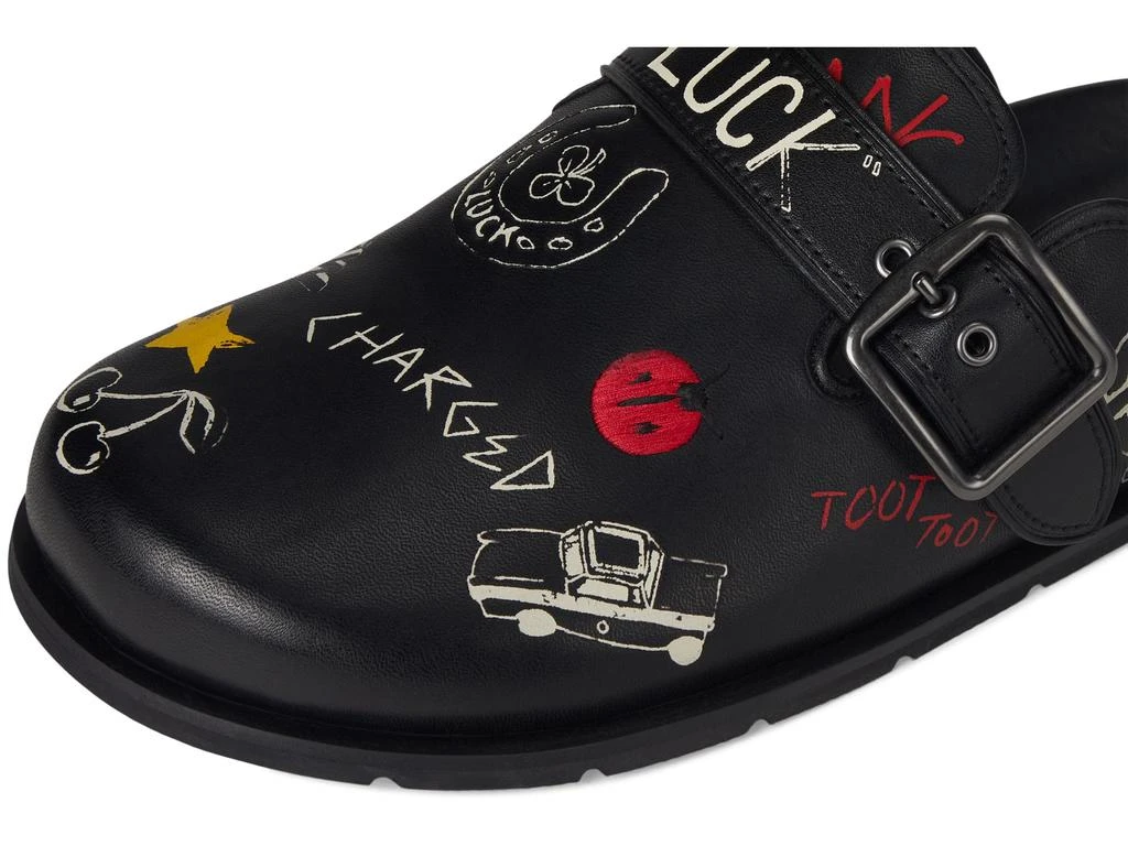 Coach Buckle Clog With Sketch Print 6