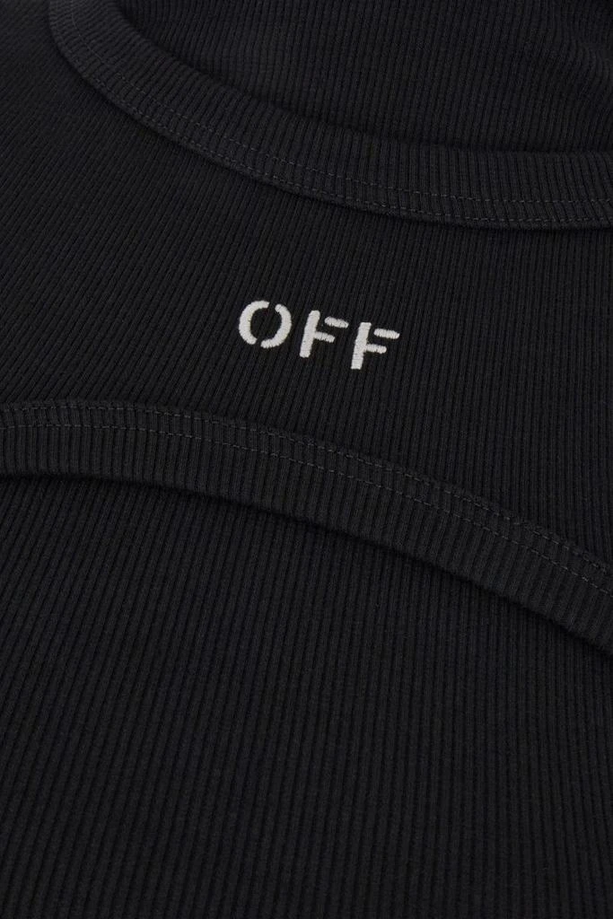 Off-White Off-White Long Dress With Logo 3