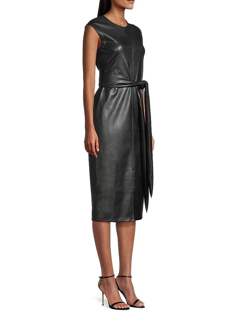 Shop Pilar Belted Vegan Leather Midi-Dress on Sale at BeyondStyle  Get 51%  Off Pilar Belted Vegan Leather Midi-Dress with Limited-Time Flash Deals,  Exclusive Discounts, and Special Offers. Enjoy Unbeatable Savings on