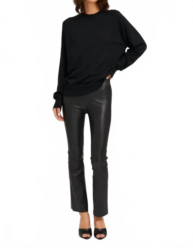 SPRWMN Ankle Flare Leggings In Black