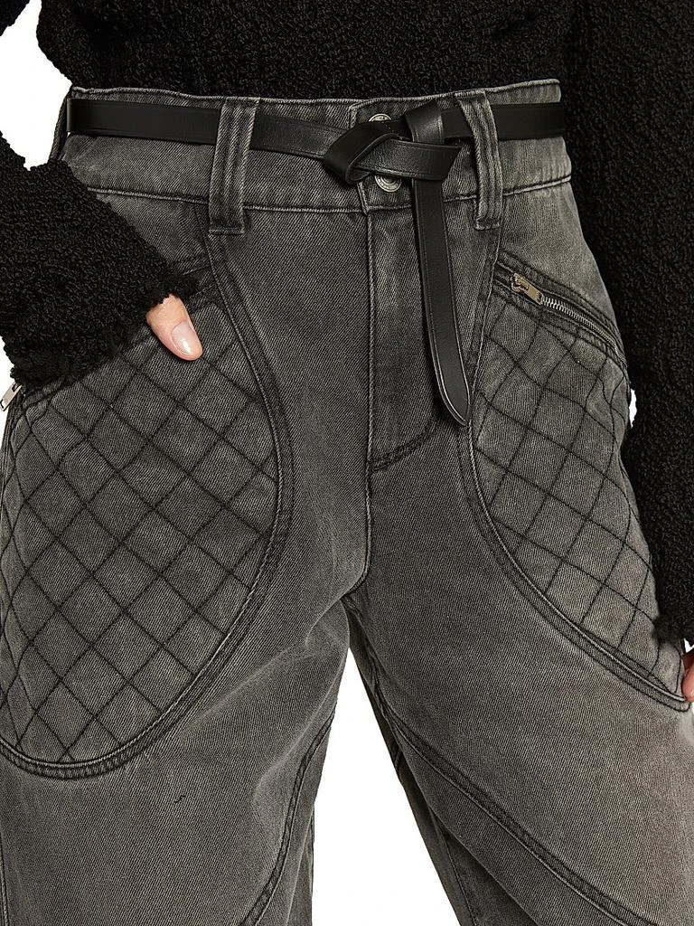 Isabel Marant Kirka Leather Wrap Belt 2