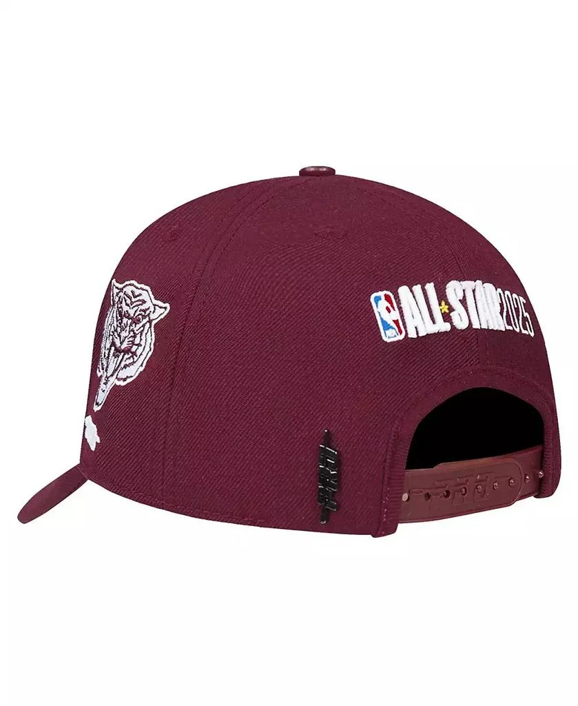 Pro Standard Men's Maroon 2025 NBA All-Star Game x HBCU Morehouse College Pro Pinch Adjustable Hat 2