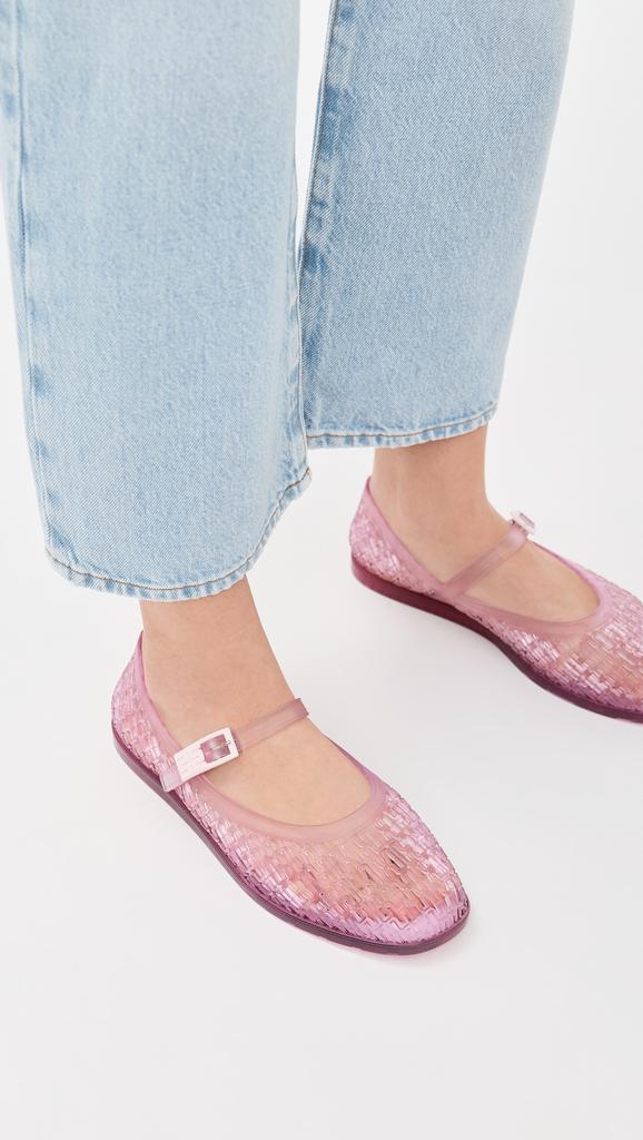 Melissa Harper Jelly Ballet Flats