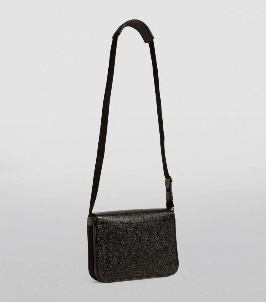 Thom Browne Pebbled Leather Reporter Bag 2