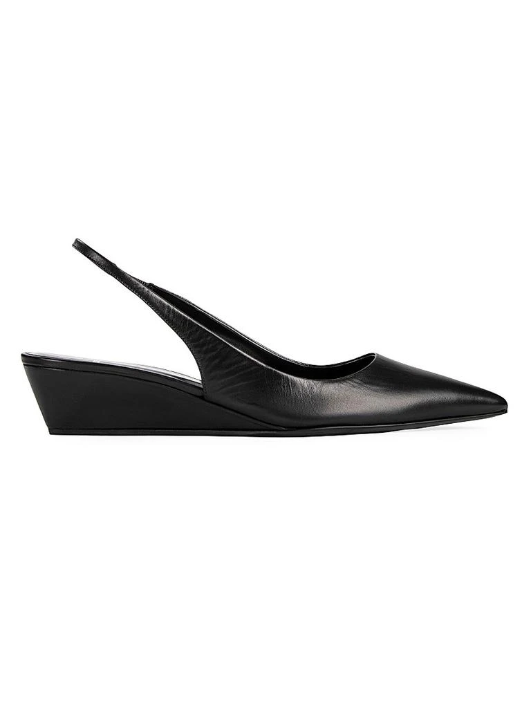 PIERRE HARDY Amber 35MM Leather Wedge Pumps 1