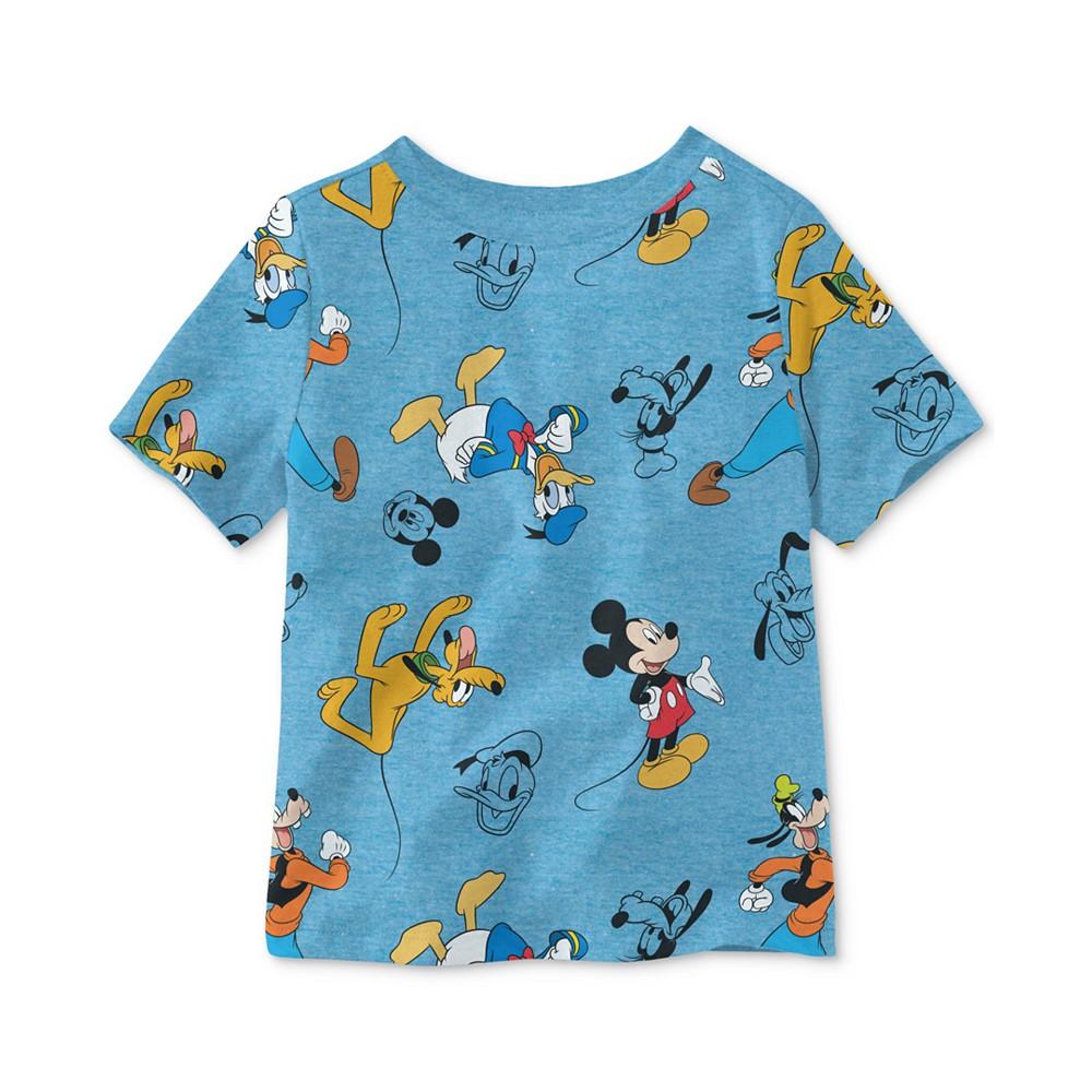 Disney Little Boys Mickey Mouse Printed Crewneck T-Shirt