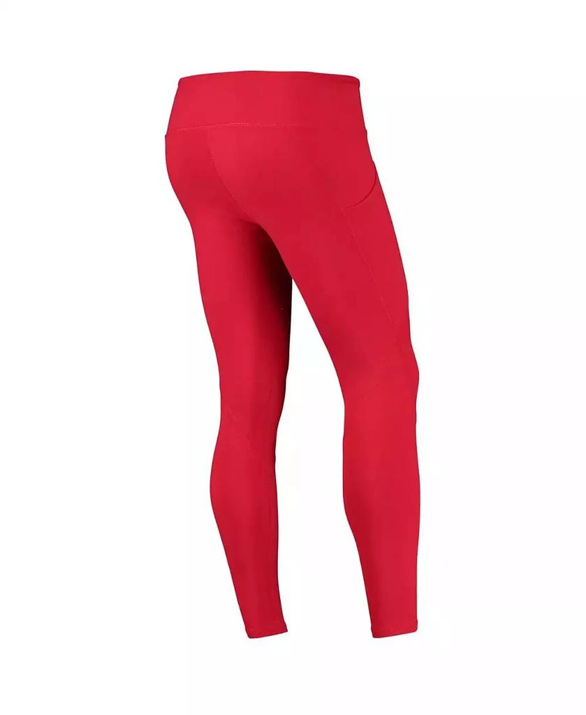 ZooZatz Women's Scarlet Ohio State Buckeyes Pocketed Leggings 3