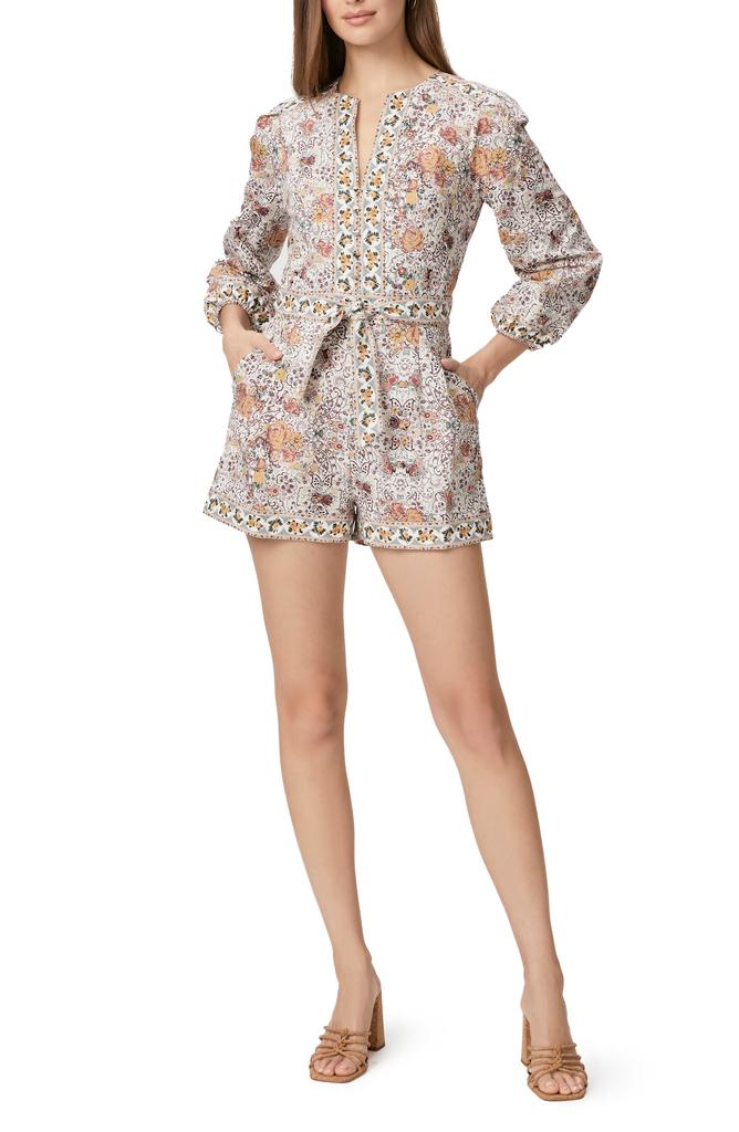 Paige Puglia Linen 
Cotton Romper
