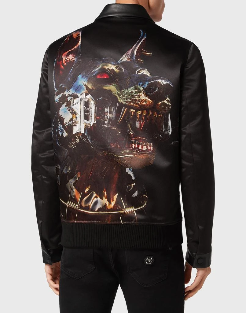 Philipp Plein Wool Bomber Dog 4