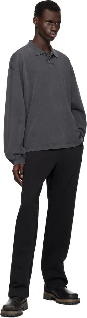 Alexander Wang Gray Long Sleeve Polo 4