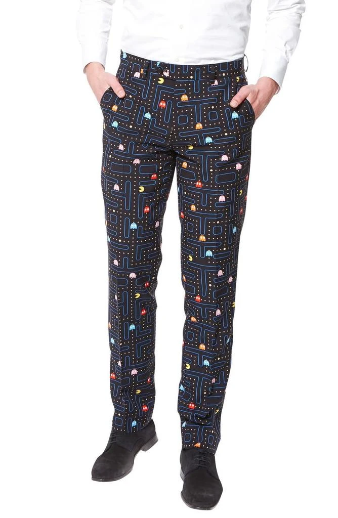 OppoSuits 'Pac-Man™' Trim Fit Two-Piece Suit with Tie 3