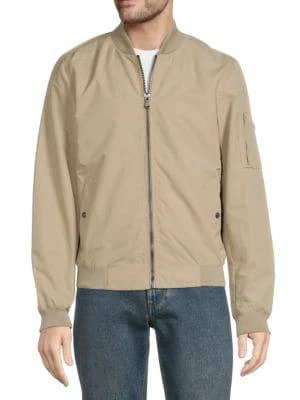 Michael Kors Alba Pocket Bomber Jacket 1