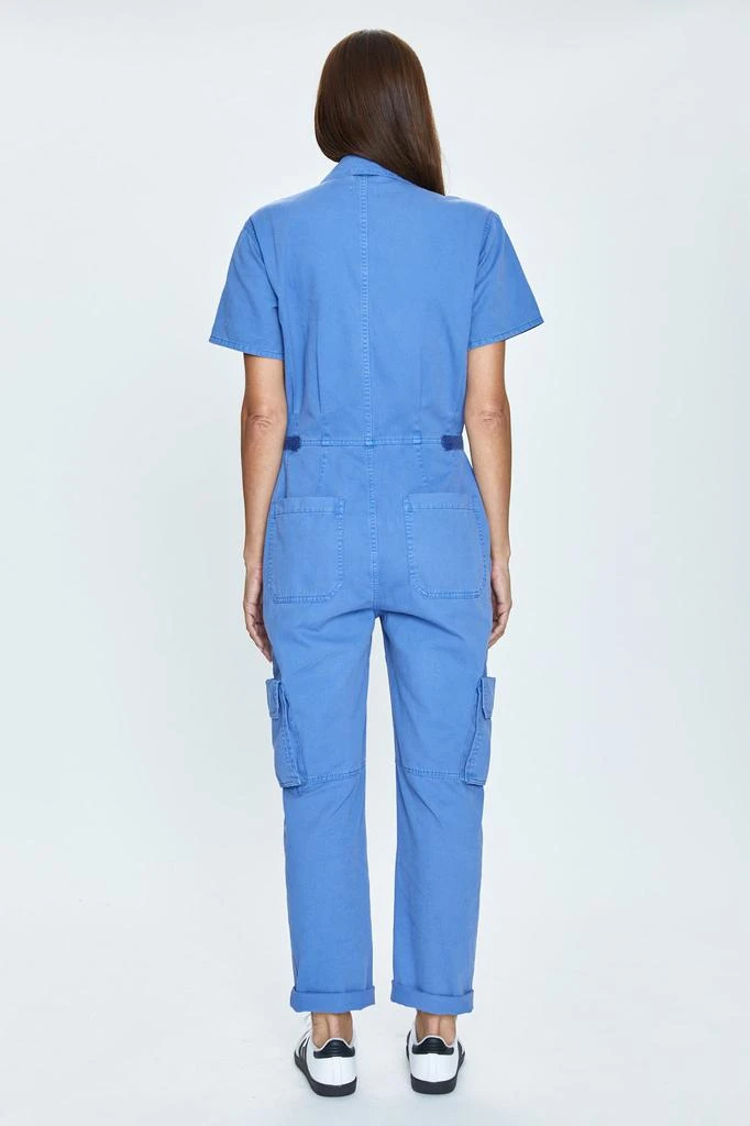 Pistola Denim Grover Cargo Jumpsuit - Ocean Blue 4