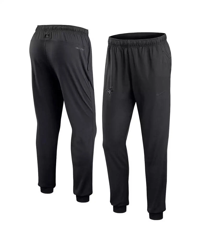 NIKE Men's Black Toronto Blue Jays Authentic Collection Travel Performance Pants 1